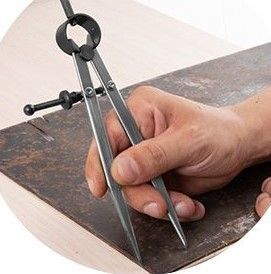 Divider 150mm with screw