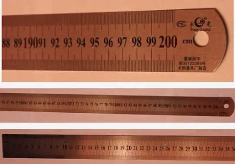 Metallineal 2000x40x1.2mm, GOST 427-75