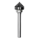Fr&auml;sstieft Hartmetall Typ  K 16х8х6х53mm HP3 Kegel 90 grad