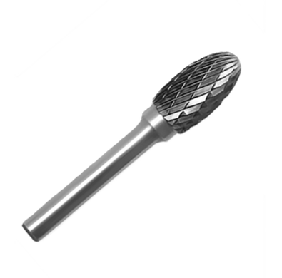 Carbide rotary burr Type E  4х8х3х47mm HP3 Oval