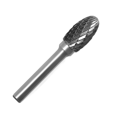 Carbide rotary burr Type E  10х20х6х65mm HP3 Oval