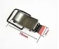 Klemme MV089 Vernickelter Stahl