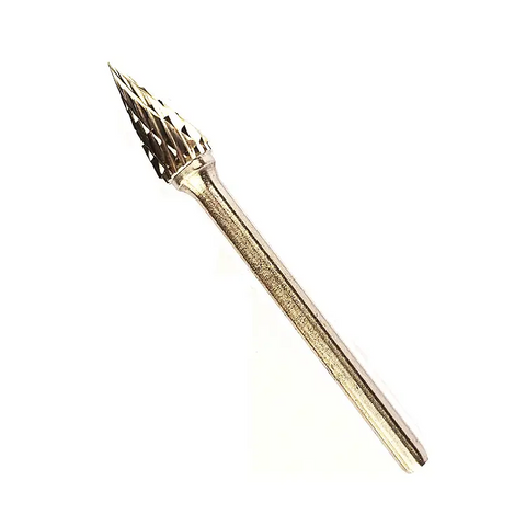 Fr&auml;sstieft Hartmetall Typ M 6х14х3х50mm HP3 Spitzkegel