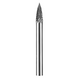 Fr&auml;sstieft Hartmetall Typ  G 6х16х6х65mm HP3 Spitzbogen
