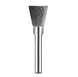 Carbide rotary burr Type  N 16х16х6х56mm HP3  Inverted Cone