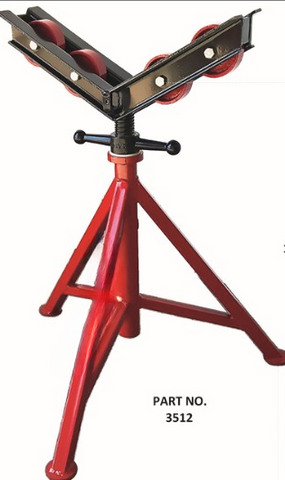 3 Leg Giant Jack With Steel Wheels (Set of 4)