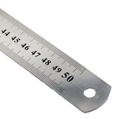 Metal  ruler  500&times;28&times;1.0mm